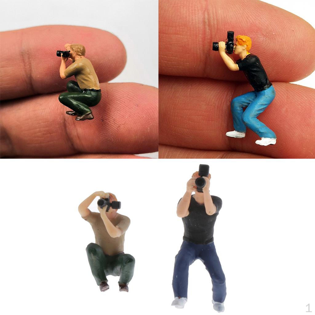 2x 1/64 Photographer Miniature