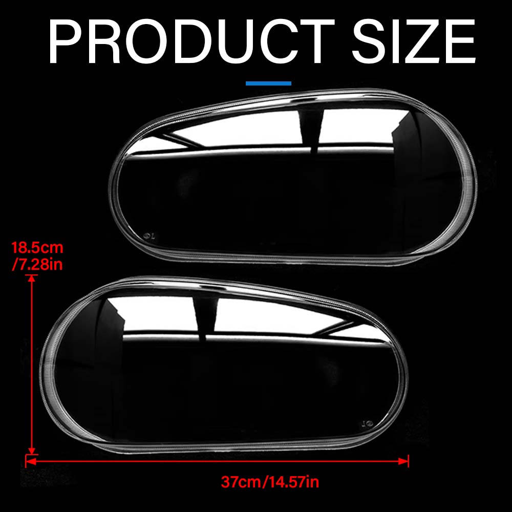 Car Headlight Lens Shell Headlamp Lamp Cover Transparent Lampshade For Volkswagen VW Golf 4 MK4 R32 1999 2000 2001 2002-2005