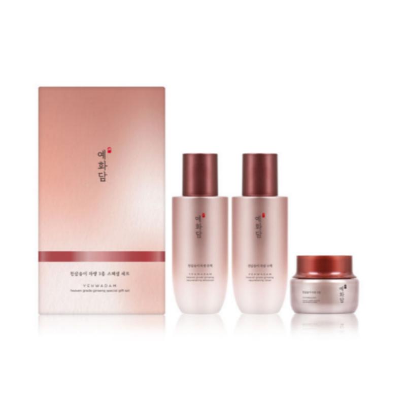 

THE FACE SHOP Yehwadam Cheonsam Soongi Rejuvenating Special 3-Piece Set (Toner 100ml + Emulsion 100ml + Cream 30ml)