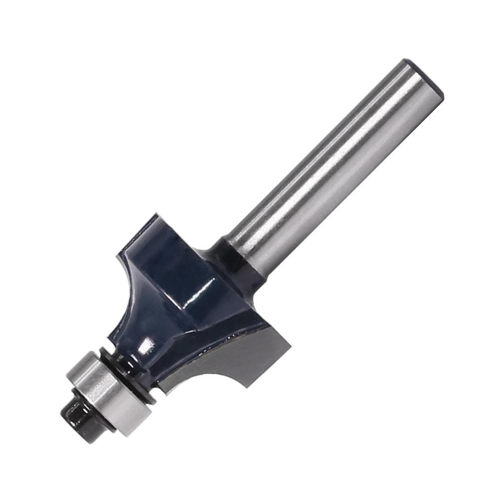 Over Router Bit1 Router Bit Router Bit With Bearing 1/4 Shank Corner Round Over