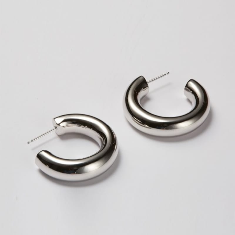 Hei CHUBBY VOLUME HOOP EARRING