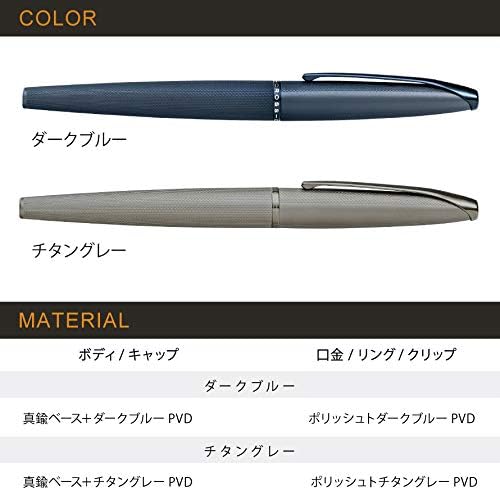 CROSS ATX Ballpoint Pen, Water-Based, Dark Blue, N885-45, Officially Imported