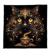 Portables Washable Reading Cloth Mystical Velvets Ritual Cloth Durability Mats for Divination Ceremonies