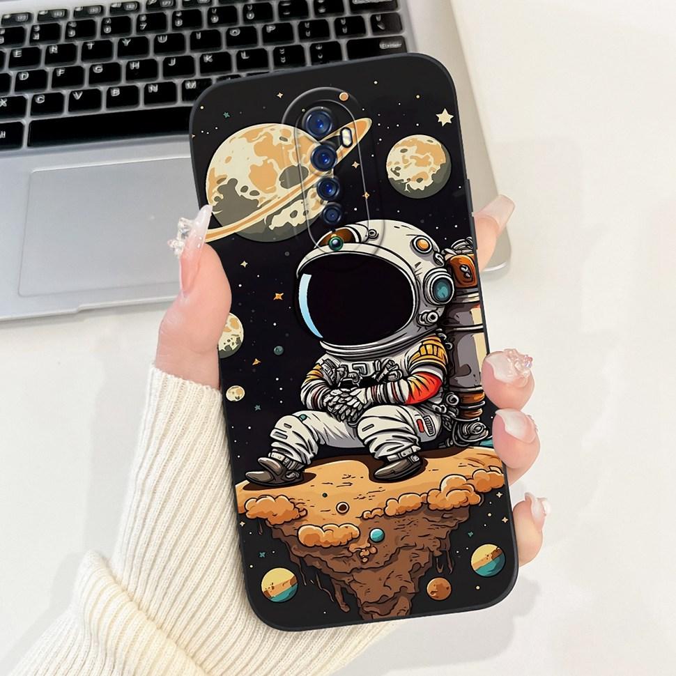 For Oppo Reno 2 2F Case Cute Rabbit Painted Cover Soft Silicone TPU Phone Cases For Oppo Reno2 F Reno 2F Back Cover Funda