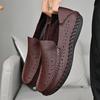 Fashion Genuine Leather Men Casual Shoes New Arrival Driving Footwear Handmade Male Slip-on Flats Breathable Male Loafers Soft Moccasins