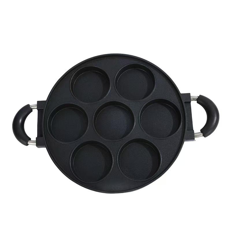 Uncoated Octopus Meatball Omelette Pan: Non-stick, Deepened Egg Dumpling Mold