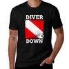 Diver Down Tshirt Antiperspiration Workout Top
