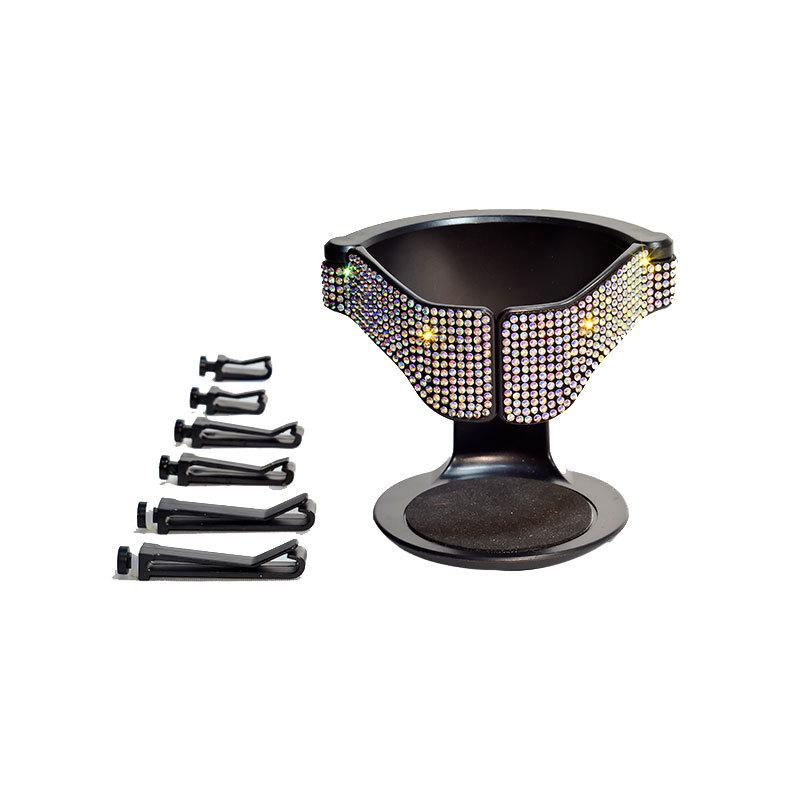 

Автомобільна вентиляція свердління водяної чашки стента, автомобільні напої, установка пляшок, салон автомобіля попільничка діамантові прикраси