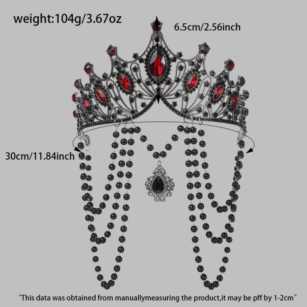 Luxury Gothic Crowns Headpiece Stage Performance Goddess Halo Headwear  Dress Accessories