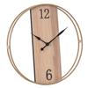 12-inch Round Iron Frame Wall Clock Silent Scanning Modern High-end Art Style Wall Wall Clock Living Room Decoration Clock
