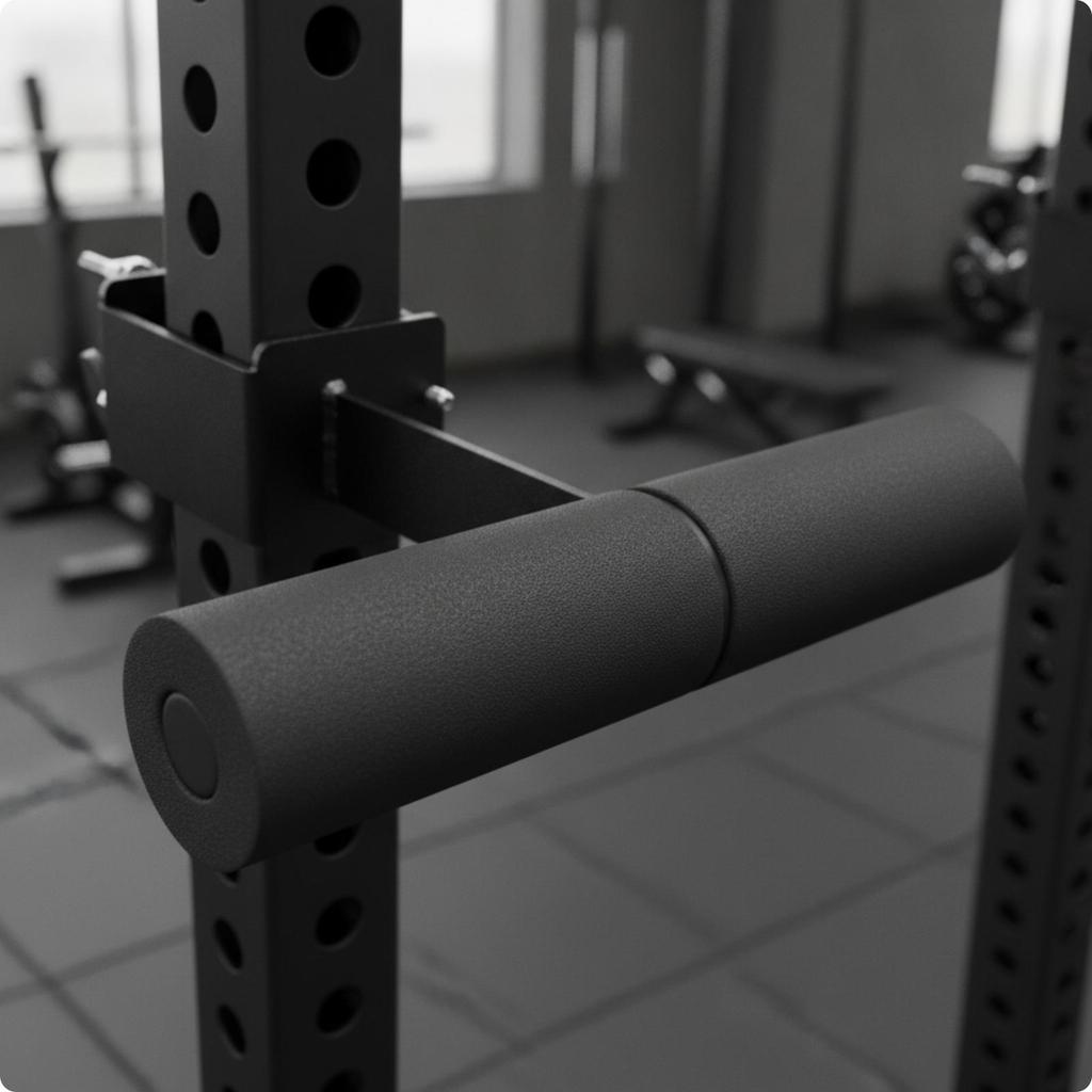 Leg Support Attachment Padded Fitness Equipment Steel for Home Gym