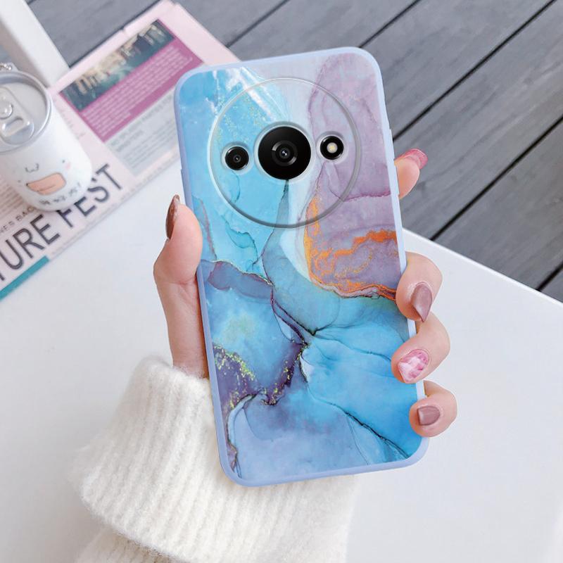

For Redmi A3 Phone Case Soft Silicone Shockproof Leopard PrintProtection Cover For Xiaomi Redmi A3 Fundas RedmiA3 A 3 Shell Redmi A3