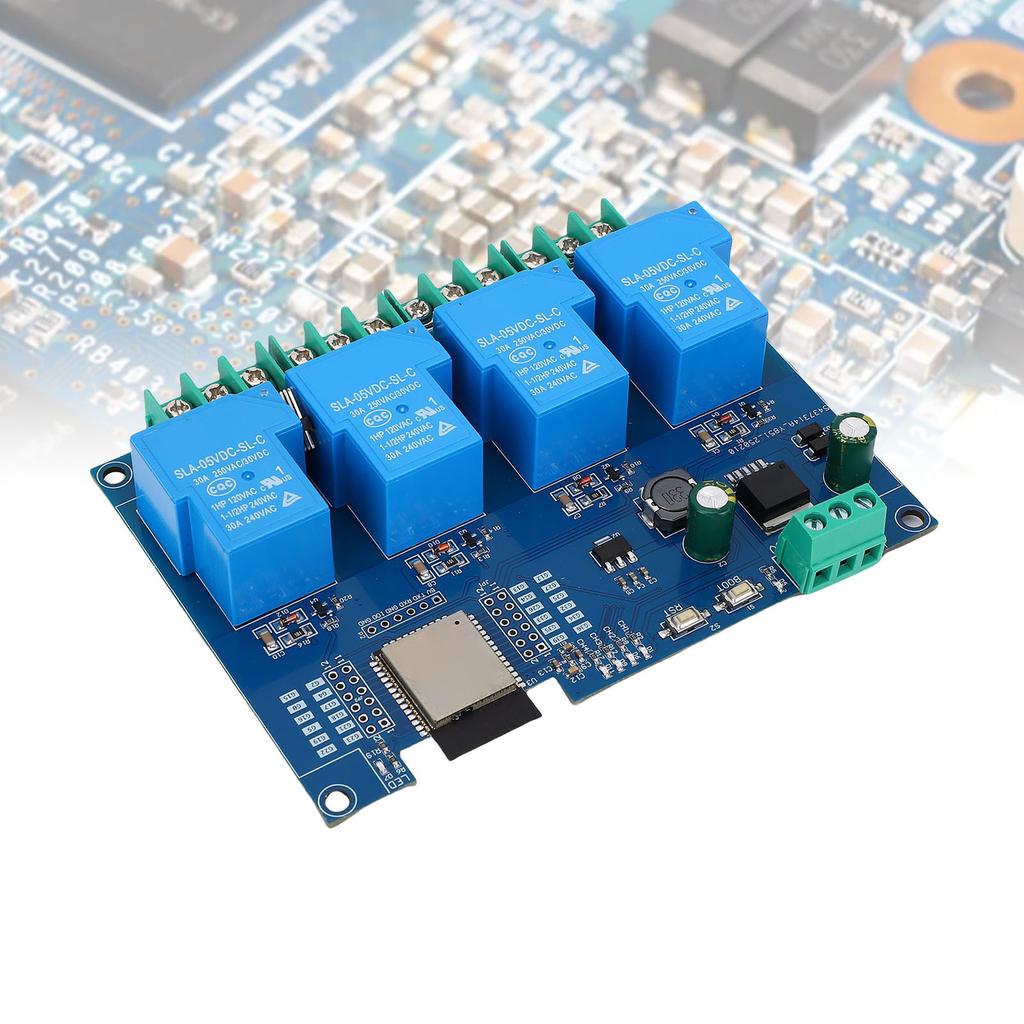 4 Channel 30A Relay Module, 5V Power Supply Relay Module, WiFi ,  7-28V, Remote Control,   Prototype