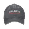 Non diagnosticato Ma Qualcosa Non Va Berretti da Baseball Non Strutturati Lavati Usurati Con Scritta Divertente Snapback Golf Cappello con Vestibilità Regolabile