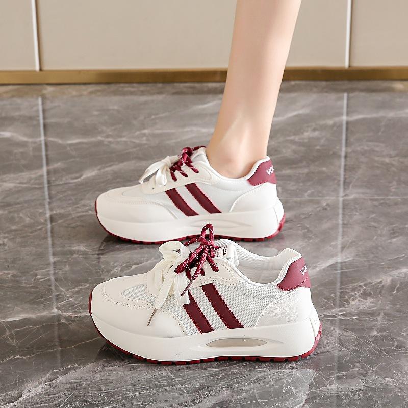 

Waffle small waist Forrest Gump shoes 22 years old spring new heightened platform casual dad shoes 35