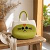 Large Grumpy Cat Felted Bag