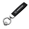 PCVHD1 Car Metal Key Chain Fine Leather Emblem Key Ring For Honda Civic Accord Odyssey City Pilot Jazz CRV HRV Legend Accessories
