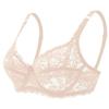 Europa und die Vereinigten Staaten Dünne Einschicht Sexy BH Volle Spitze Stahlring Cottonless BH Einstellbare Big Yards BH