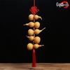 Natural Gourd Pendant Door Curtain - Home Decoration for Living Room, Entrance, Window, Bedside, or Collection