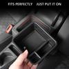ABS Car Armrest Storage Box for Volkswagen VW Tcross T-Cross 2018 - 2024 Tray Container Organizer Car Accessories