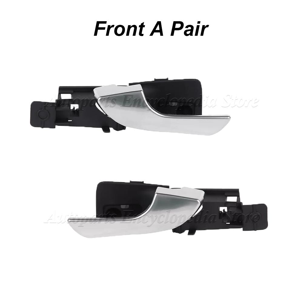 156092157 Car Interior Door Handle For Alfa Romeo Giulietta 2010-2019 156092167 156092165 Matte Silver Front Left/Rear Right