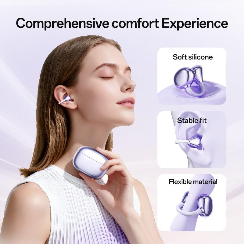 Xiaomi OWS Ear Clip High Sound Quality Sleep Wireless Headphone Long Battery Life Bluetooth Earphone Noise Reduction Work Sport Earbud
