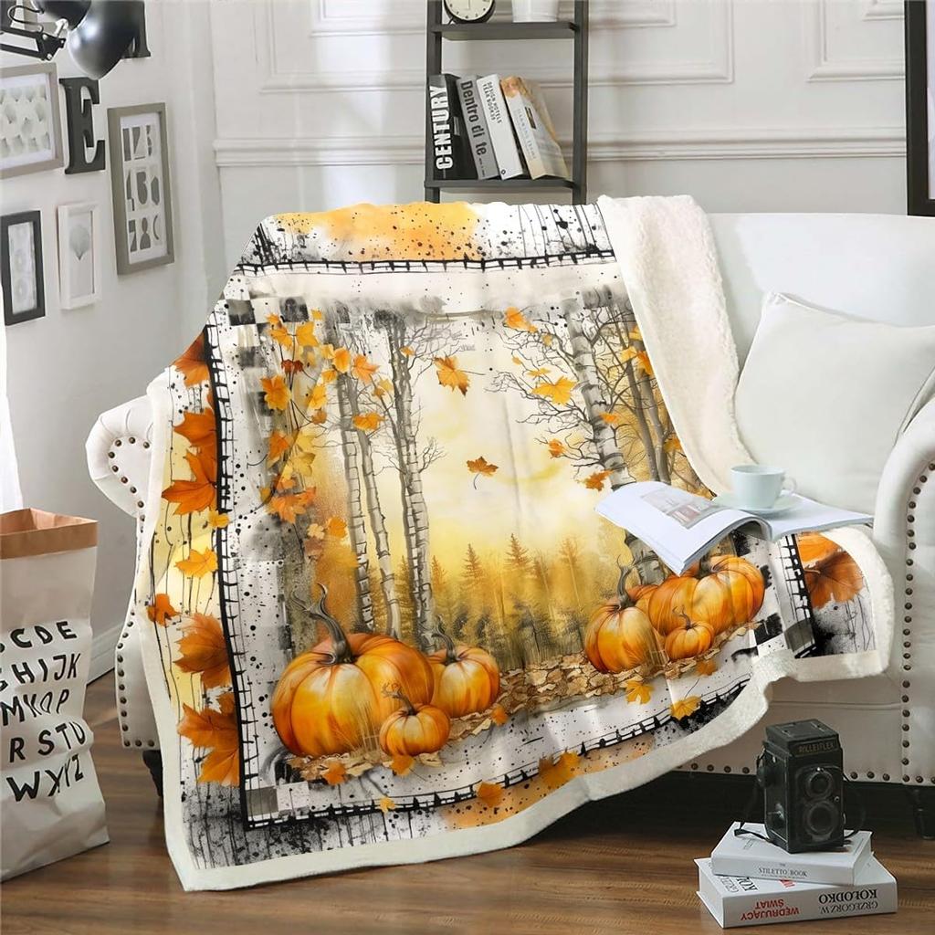 Merry Christmas Fleece Blanket for Kids Boys Girls Xmas Gnome Santa Claus Sherpa Blanket, Happy New Year Blanket Festival Themed