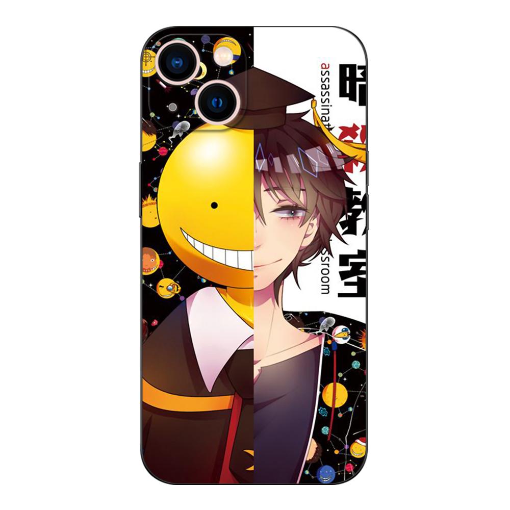 Black Tpu Case For Xiaomi Redmi 9T Note 9T Note 10 8 8T 7 5G 4G Pro 10S Assassination Classroom