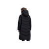 Fila 2023 Winter New Long Down Jacket Basic Fitness Sports Hoodie Women Outerwear Black A11W341909FBK