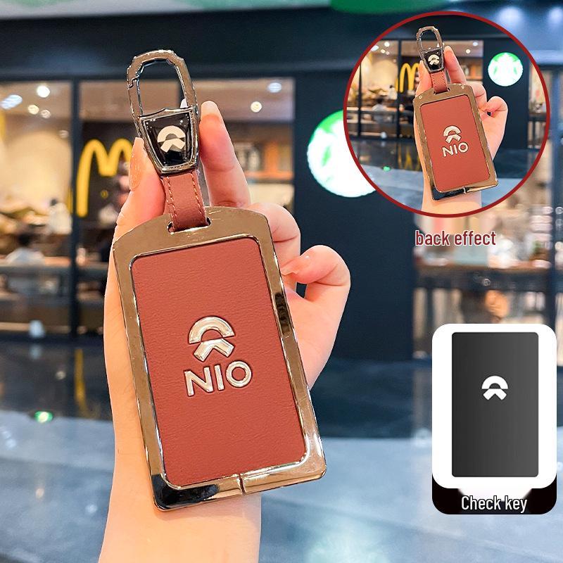 Nio Smart Card Schlüsseletui mit Metallschnalle für ET7, ES6, ES8