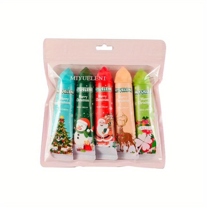 

Набор кремов для рук Christmas Edition, 5 упаковок увлажняющей и питательной формулы, нежирный, но освежающий 5pcs/set