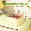 Transparent Desktop Storage Box with Lid Jewelry Organizer Box New Hair Jewelry Case  Hair Rope