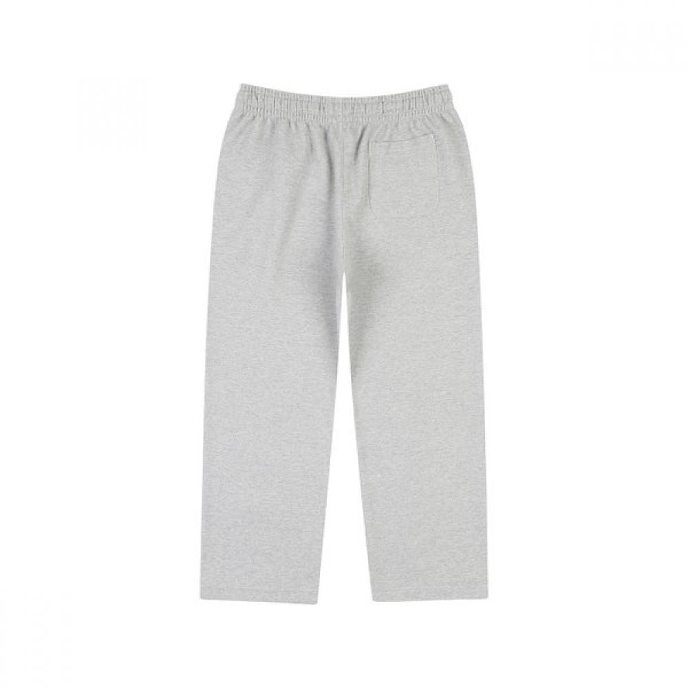 KANGOL Wide Sweat Pants Melange Gray 4527