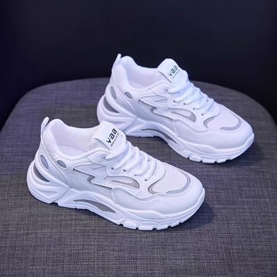 Novos Sapatos Respiráveis Sapatos Versáteis Sapatos Esportivos de Sola Grossa e Sapatos Casuais de Pai