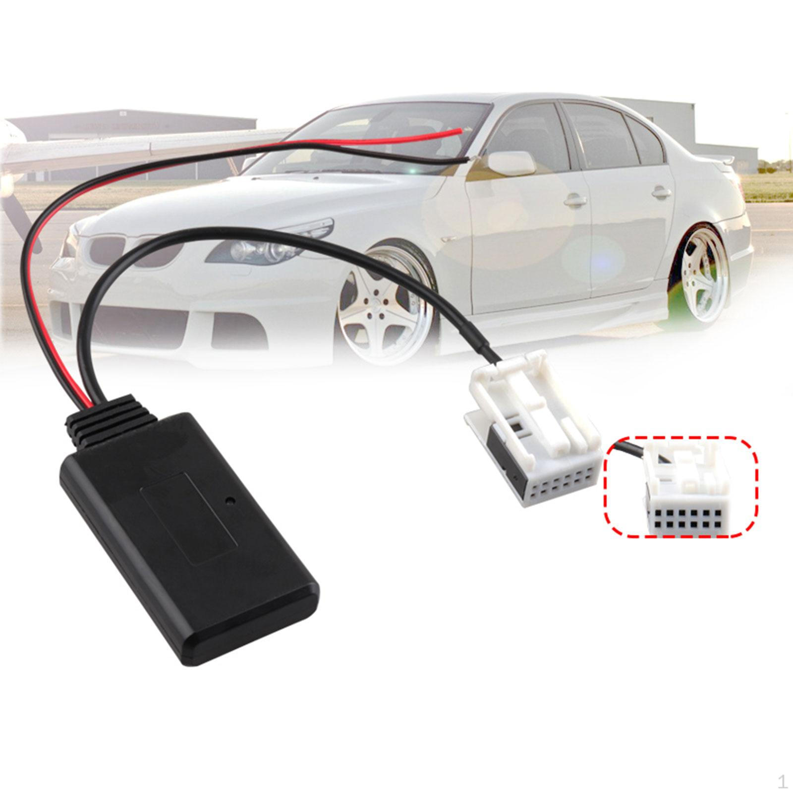 Car 5.0 Module Radio Stereo AUX Cable Adapter 12Pin Connector in Wire for RCD