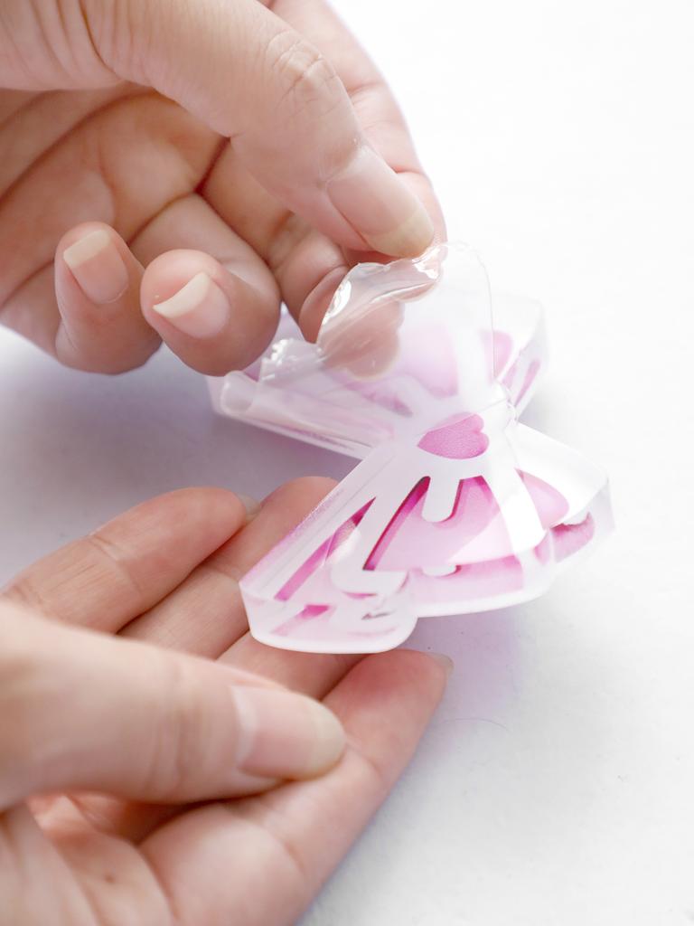 Kawaii Bow Monitor Decor Pink Acrylic Bowknot PC Accessories Cute Desktop Decoration for Gaming Setup,Screen,Home Office & Gift