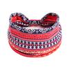 Bohemian Retro Print Yoga Headband: Wide African-Inspired Headscarf for Women