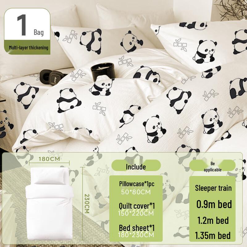 Disposable Bedding Set (Single, 3-Piece)