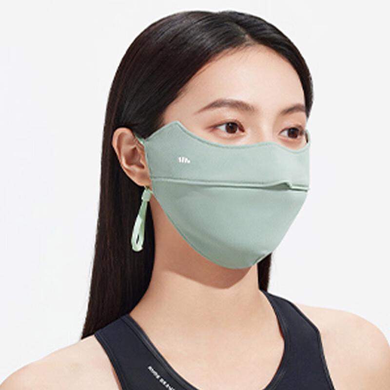 Beneath the Banana Ice-Thin Wide-Fold Sun Protection Mask