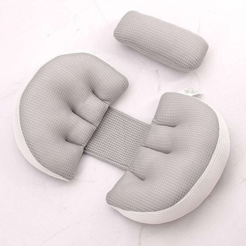 U-shaped Maternity Pillow for Back, Side, and Abdominal Support