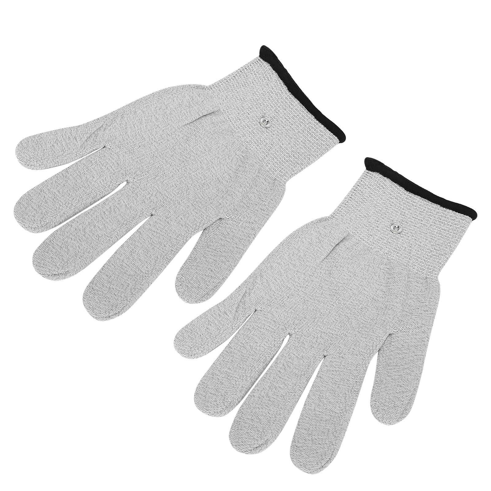 

Electrotherapy Massager Conductive Gloves Electrode Gloves for TENS Machine Device