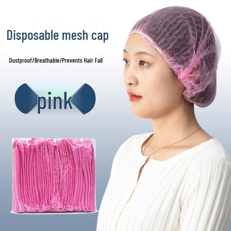 Disposable Non-woven Dustproof Work Cap for Kitchen & Catering