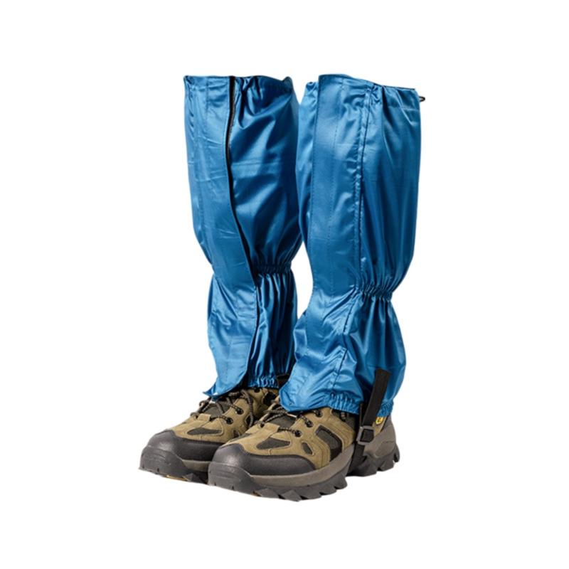 1 Ζευγάρι Εξωτερικά Αδιάβροχα Καλύμματα Ποδιών Ταξιδιού Μακριές Κάλτσες Ποδιών για Πεζοπορία Γκέτες Ποδιών για Αναρρίχηση Κάμπινγκ Προστασία Ποδιών για Μπότες Σκι