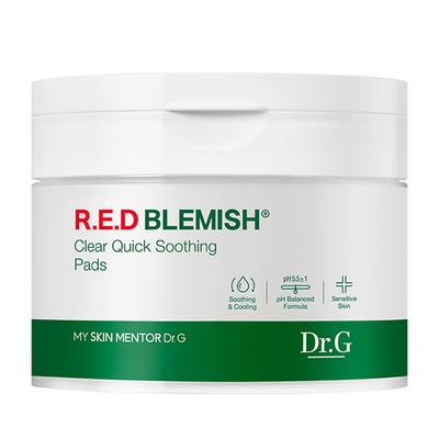 Red Blemish Clear Quick Soothing Pack Hydrating Facial Pads 70 Pads 130ml