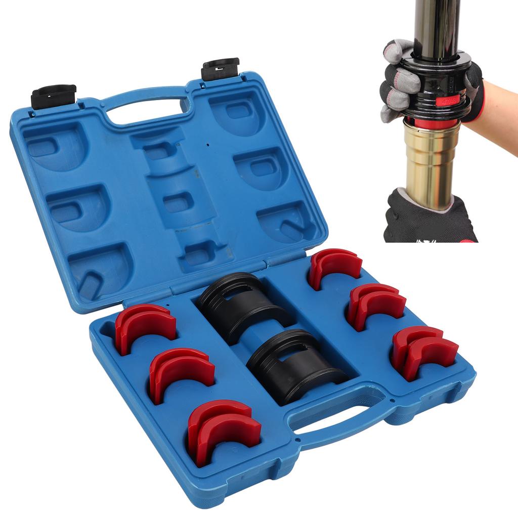 35‑50mm Front Fork Seal Driver Installer Tool Set Carbon Steel Universal for Motorcycles Bicycles