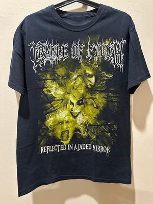 Нова футболка унісекс Cradle of Filth Reflected In A Jaded Mirror Чорна з одного боку A617