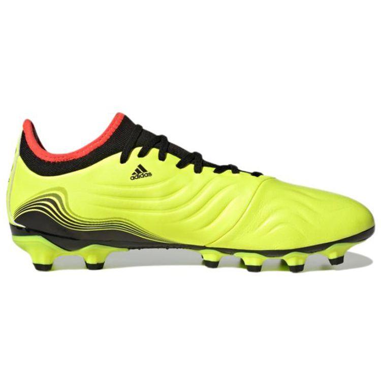 Adidas Copa Sense.3 Mg Artificial Grass Non-Slip Durable Football Shoes Men Football Shoes Fluorescent-Yellow GZ1361