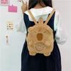 Big Capacity Capybara Crossbody Bag Plush Capybara Capybara Plush Bag  Female Lady Girl