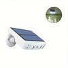 4 LED Powerful Solar Security Lights Outdoor Decor Sensor Motion 3 Modes Street Waterproof Lamp Wall Night Work Light for Garden