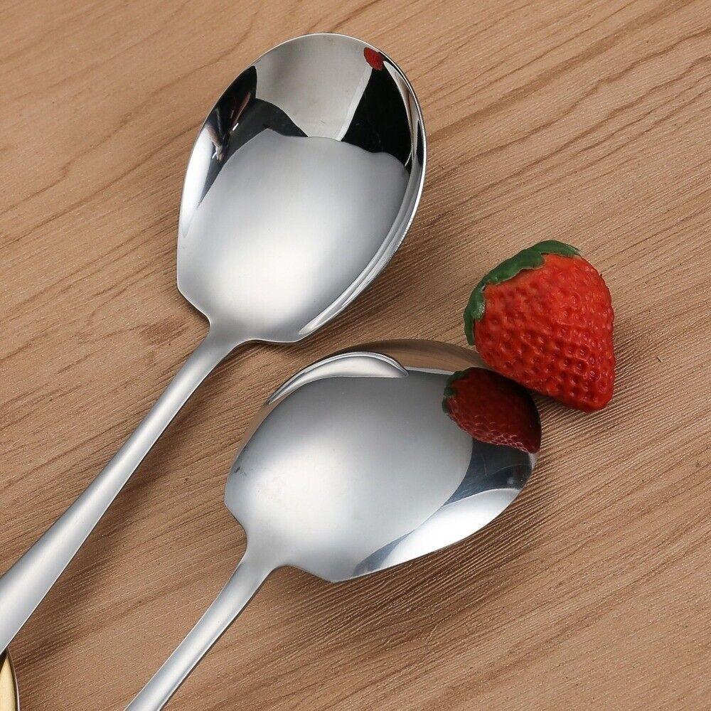 Large Size Soup Spoon High-quality Vegetable Spoon New Serving Spoon